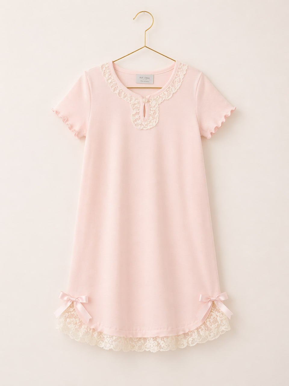 Blush Lace Nightdress
